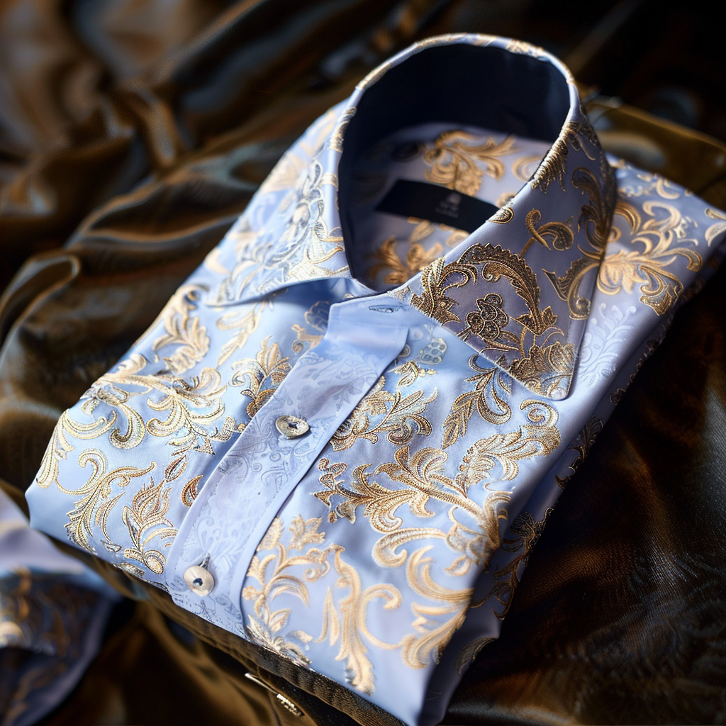 Best Unique Luxe Collection Effortless chic Shirt High Elasticity men's printed shirt