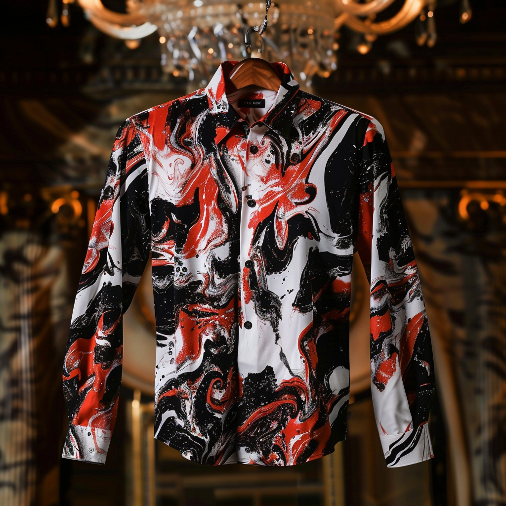 Best Silk Luxury Business VIP Exclusive Designer unique Luxe Collection long Shirt High Elasticity