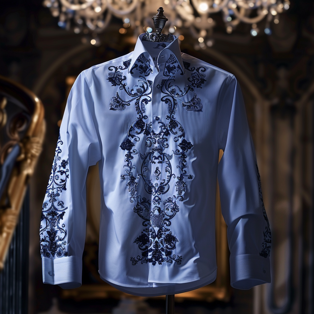 Best Silk Luxury Business VIP Exclusive Designer unique Luxe Collection long Shirt High Elasticity