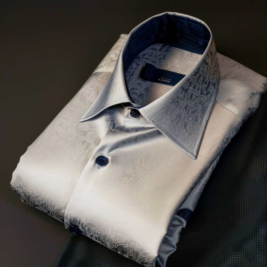 Business casual fashion printed pattern shirt