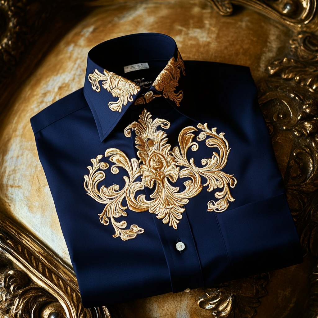 2025 Best Men's Unique Luxe Collection Classic Casual Shirt