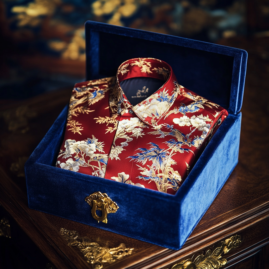 2025 Best Men's Unique Luxe Collection Classic Casual Shirt