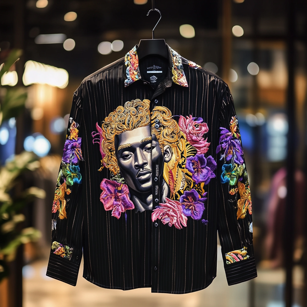 2025 Best Men's Unique Luxe Collection Classic Casual Shirt