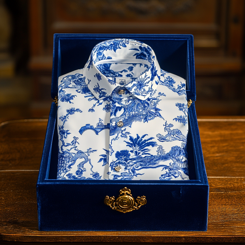 2025 Best Men's Unique Luxe Collection Classic Casual Shirt