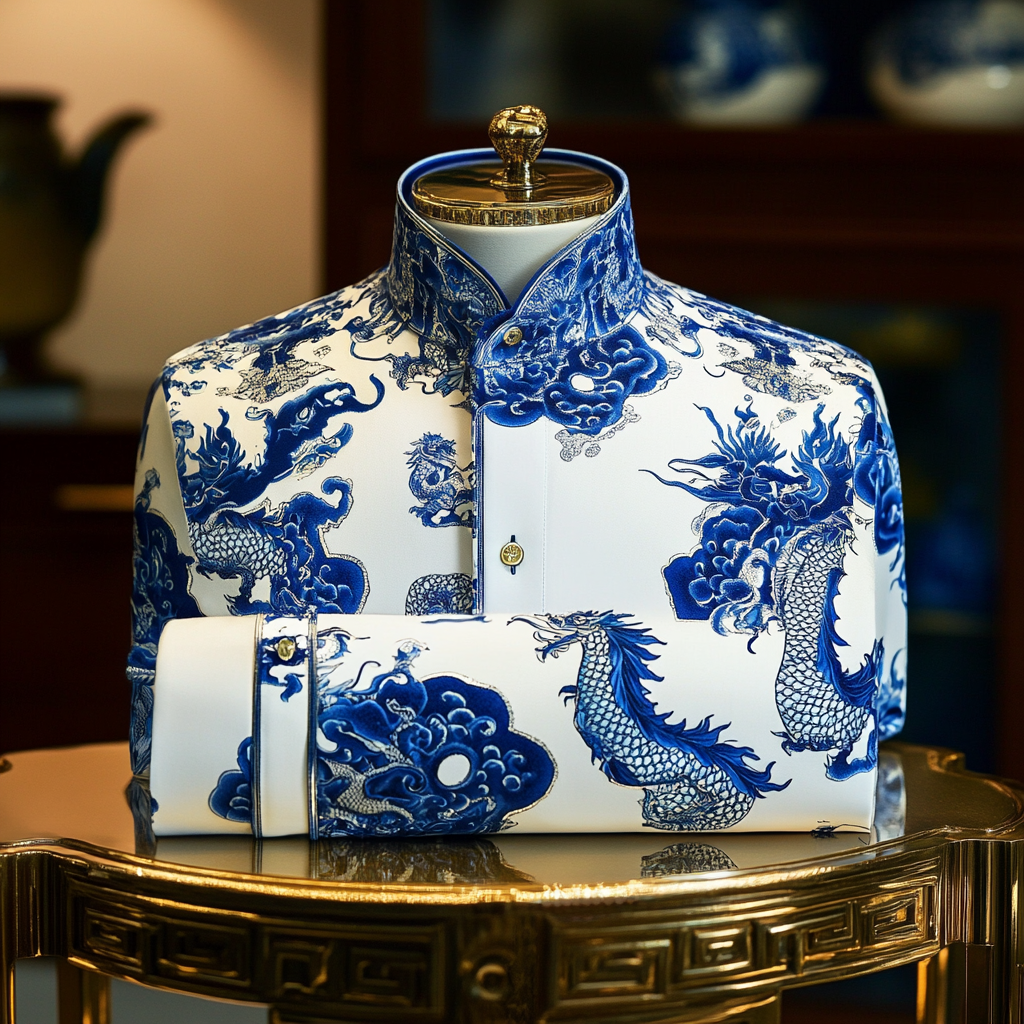 2025 Best Men's Unique Luxe Collection Classic Casual Shirt