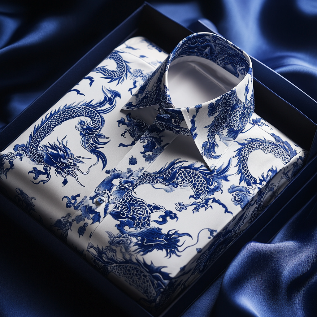 2025 Best Men's Unique Luxe Collection Classic Casual Shirt