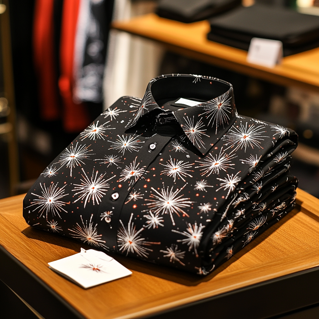 2025 Best Men's Unique Luxe Collection Classic Casual Shirt