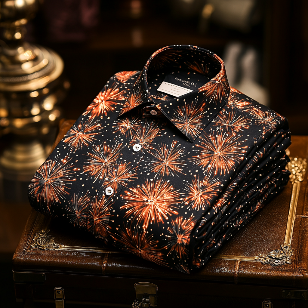 2025 Best Men's Unique Luxe Collection Classic Casual Shirt