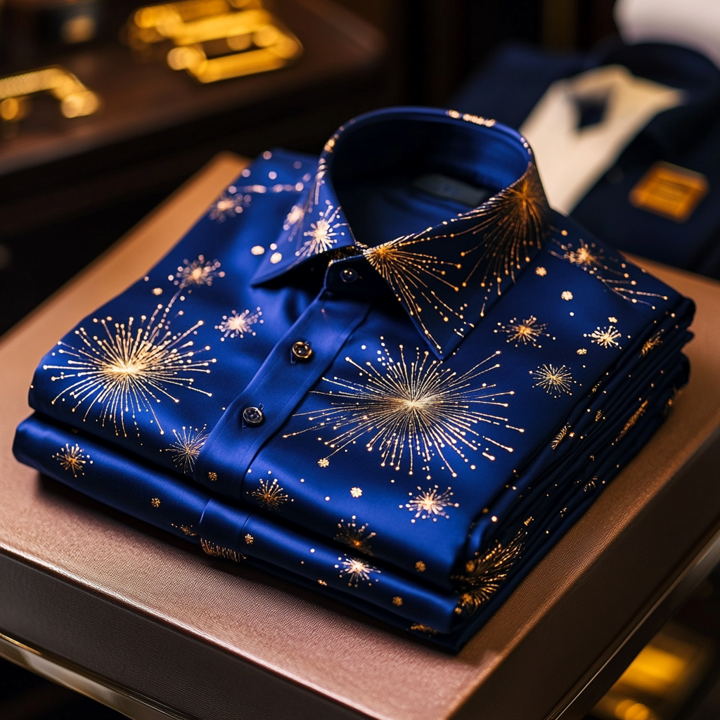 2025 Best Men's Unique Luxe Collection Classic Casual Shirt