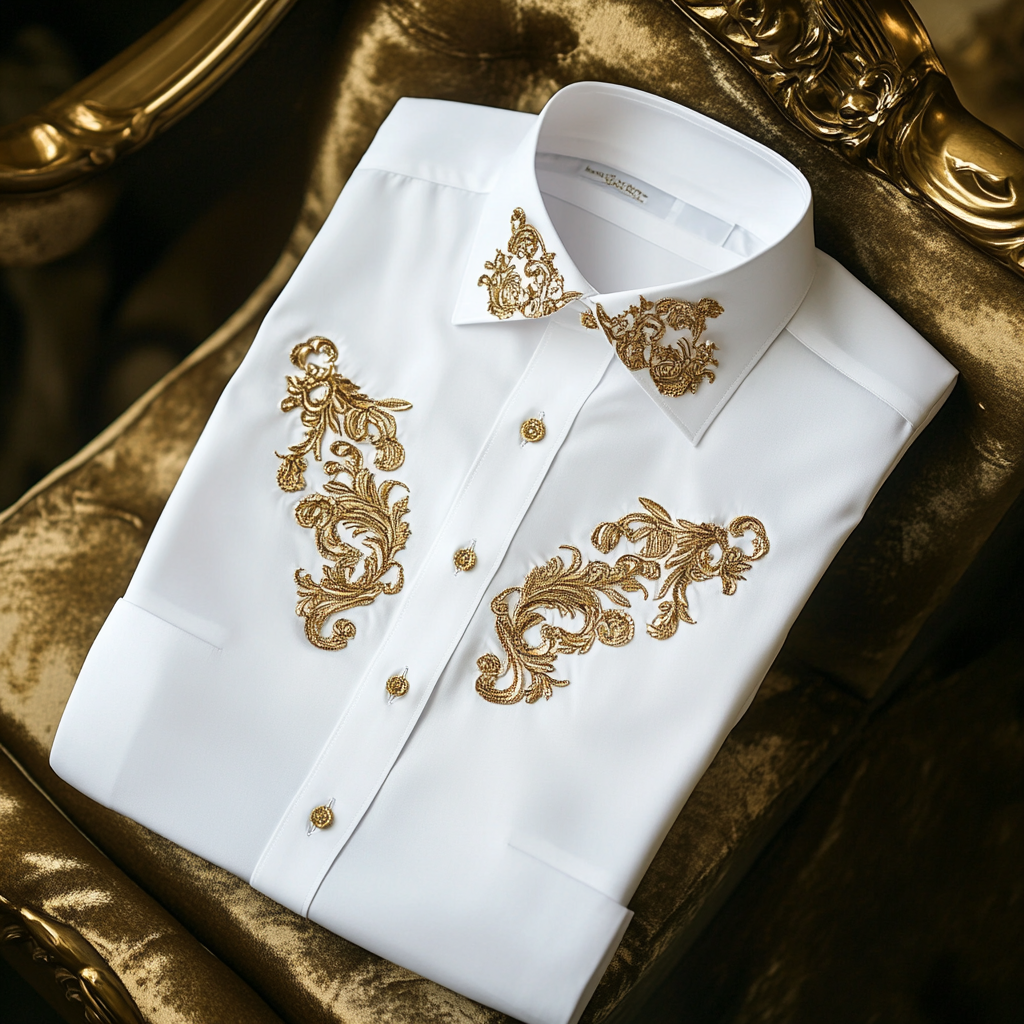 2025 Best Men's Unique Luxe Collection Classic Casual Shirt