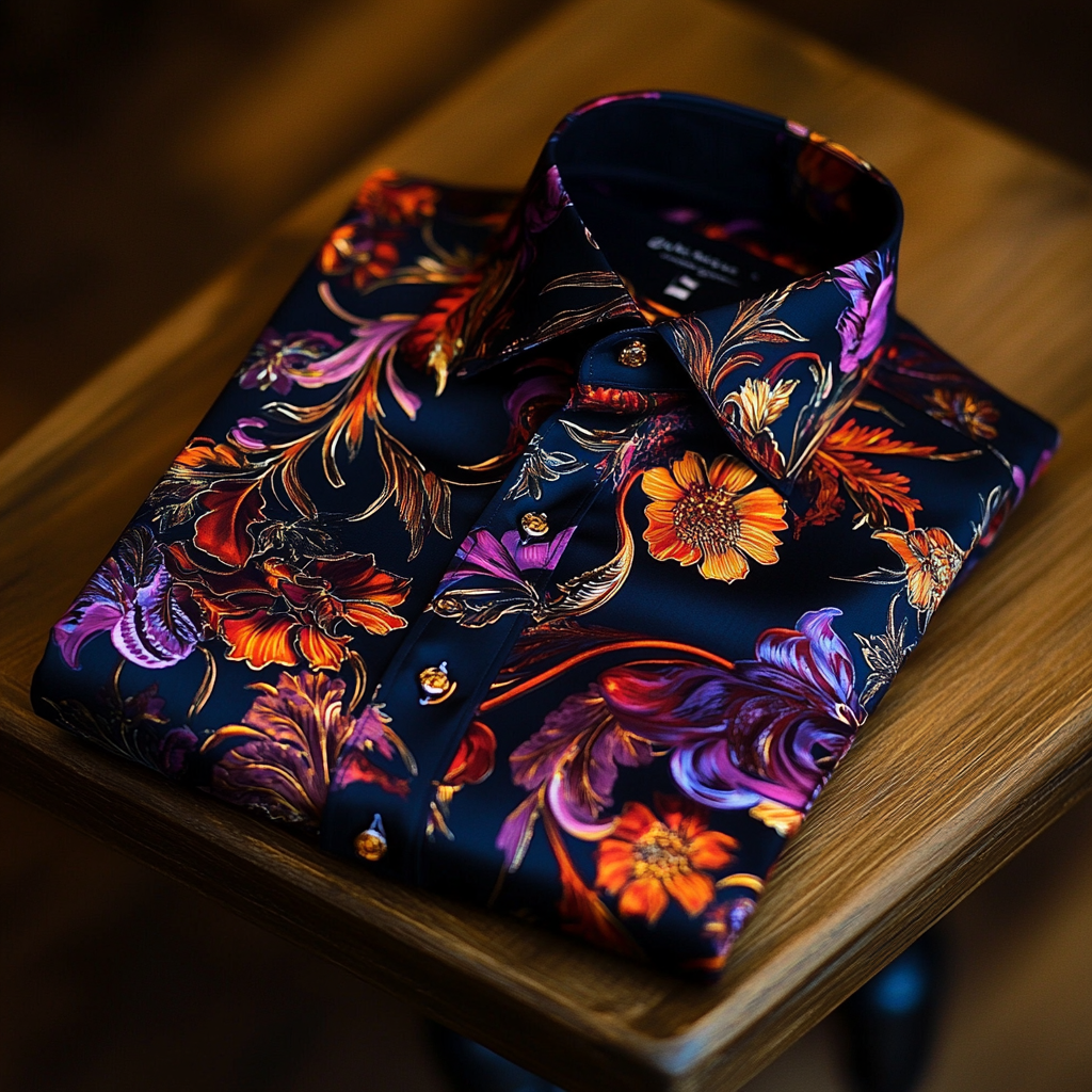 2025 Best Men's Unique Luxe Collection Classic Casual Shirt