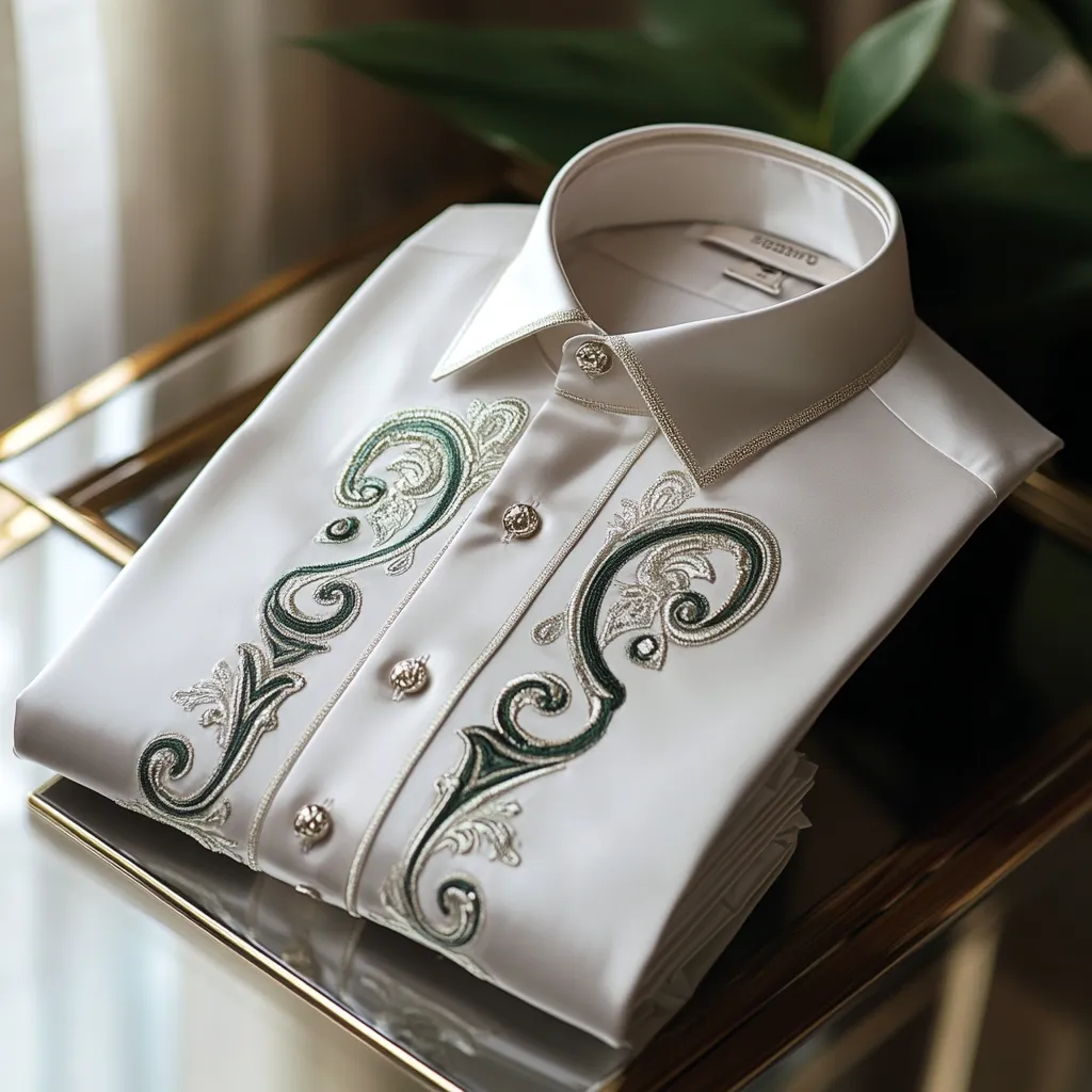 Silk Luxury Business VIP Exclusive Designer unique Luxe Collection long Shirt High Elasticity