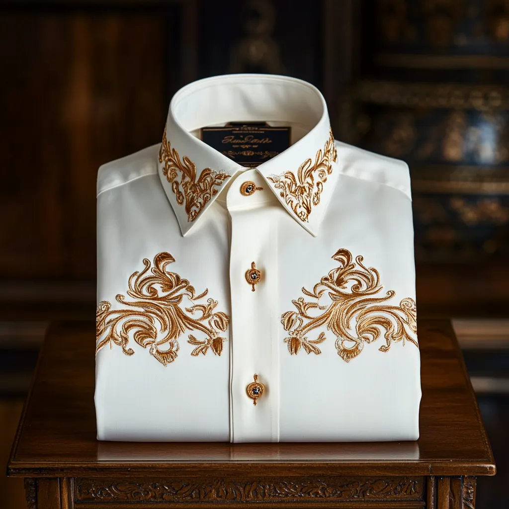 Silk Luxury Business VIP Exclusive Designer unique Luxe Collection long Shirt High Elasticity