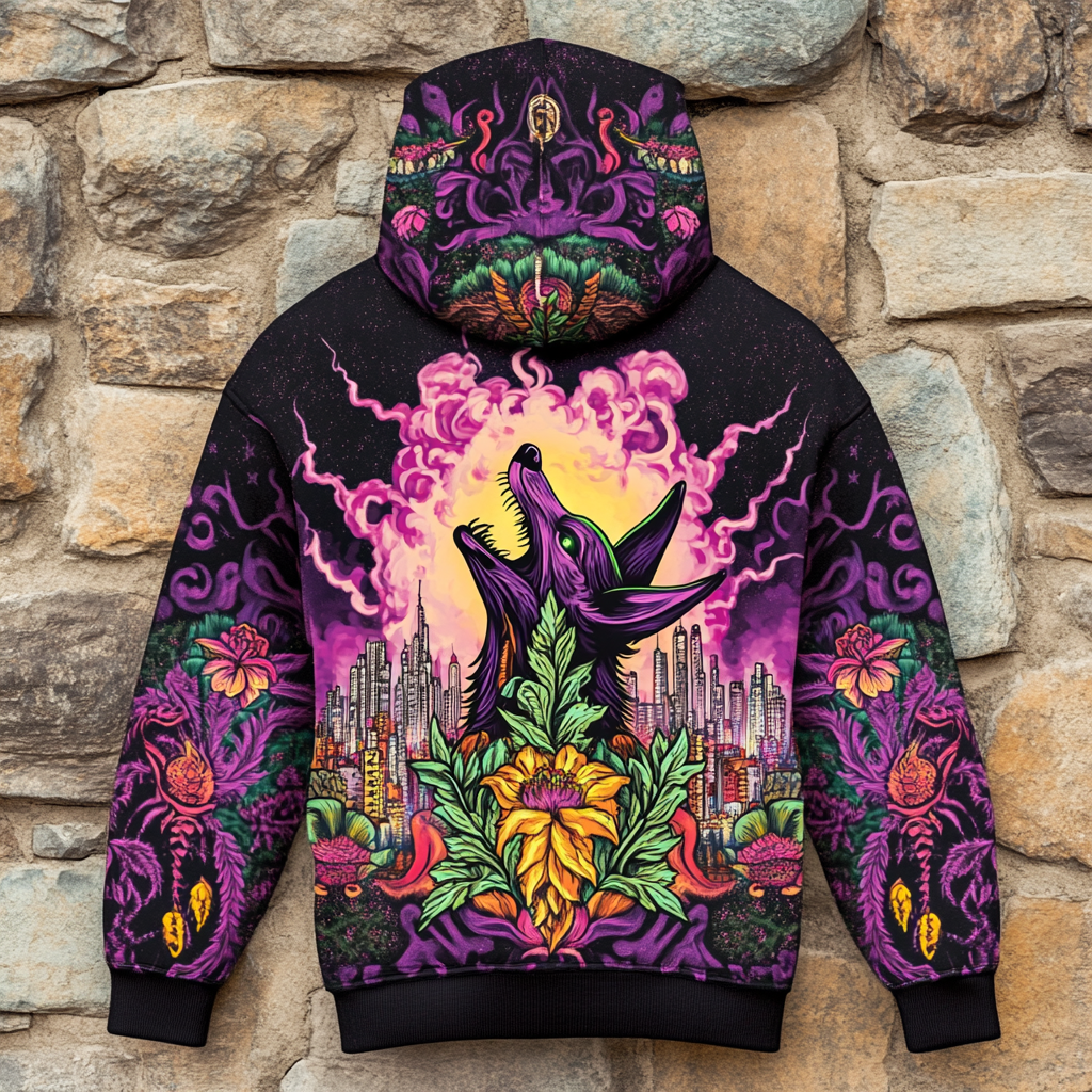 2025 Spring New Fashion Printed Sweatshirt Hoodie