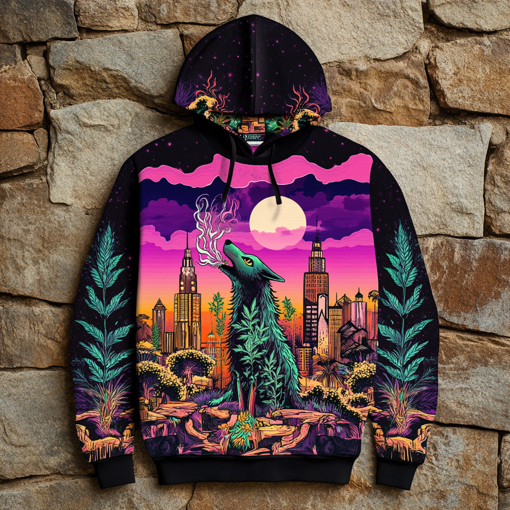 2025 Spring New Fashion Printed Sweatshirt Hoodie