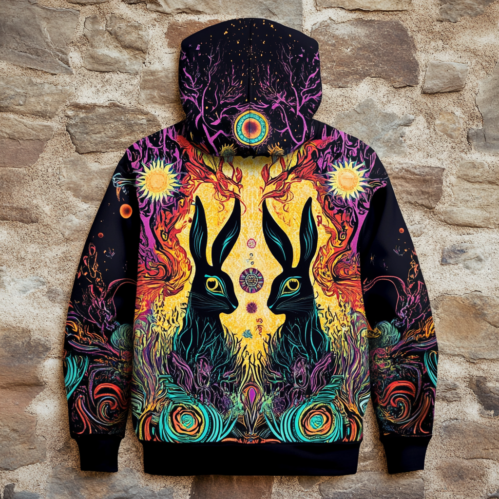 2025 Spring New Fashion Printed Sweatshirt Hoodie