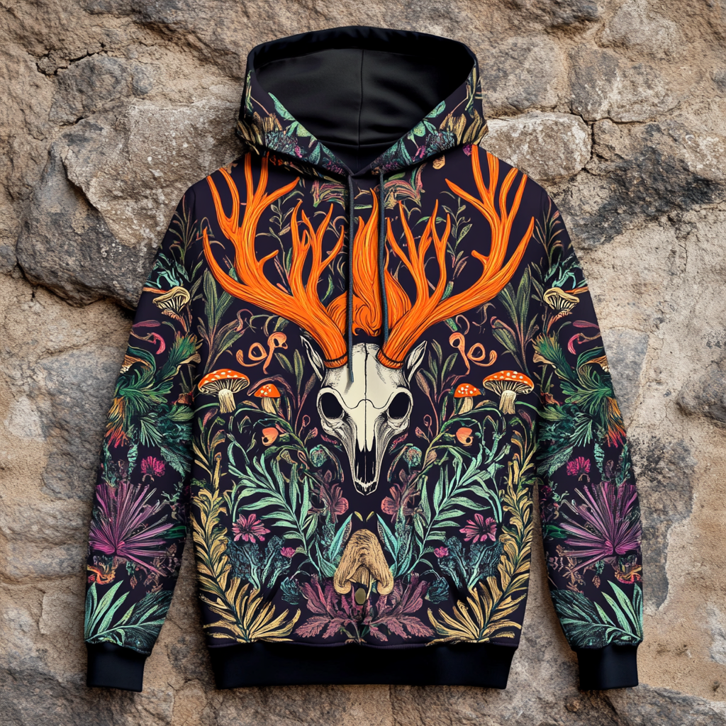 2025 Spring New Fashion Printed Sweatshirt Hoodie