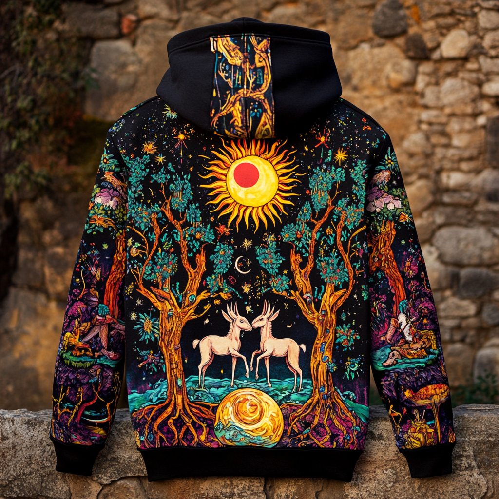 2025 Spring New Fashion Printed Sweatshirt Hoodie