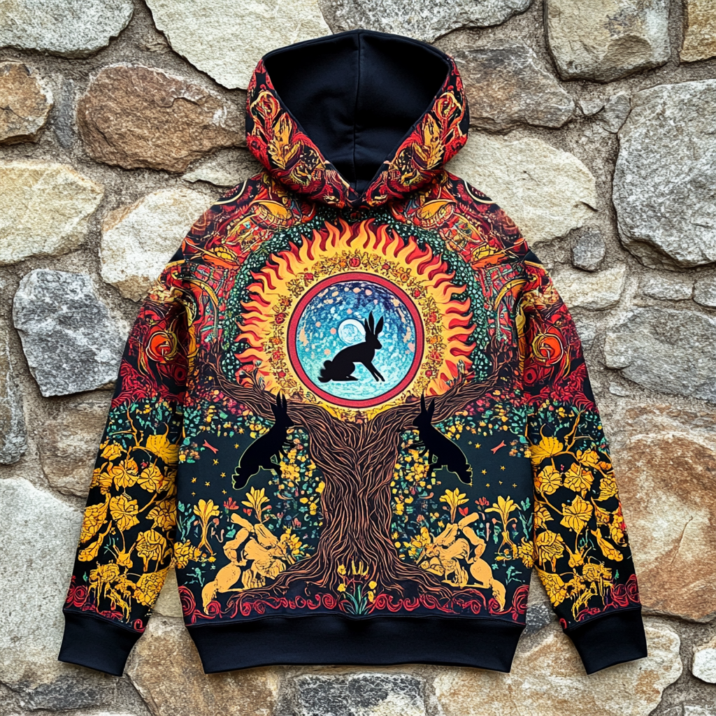 2025 Spring New Fashion Printed Sweatshirt Hoodie