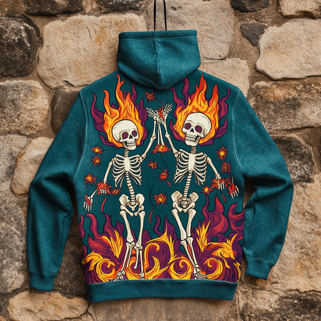 2025 Spring New Fashion Printed Sweatshirt Hoodie