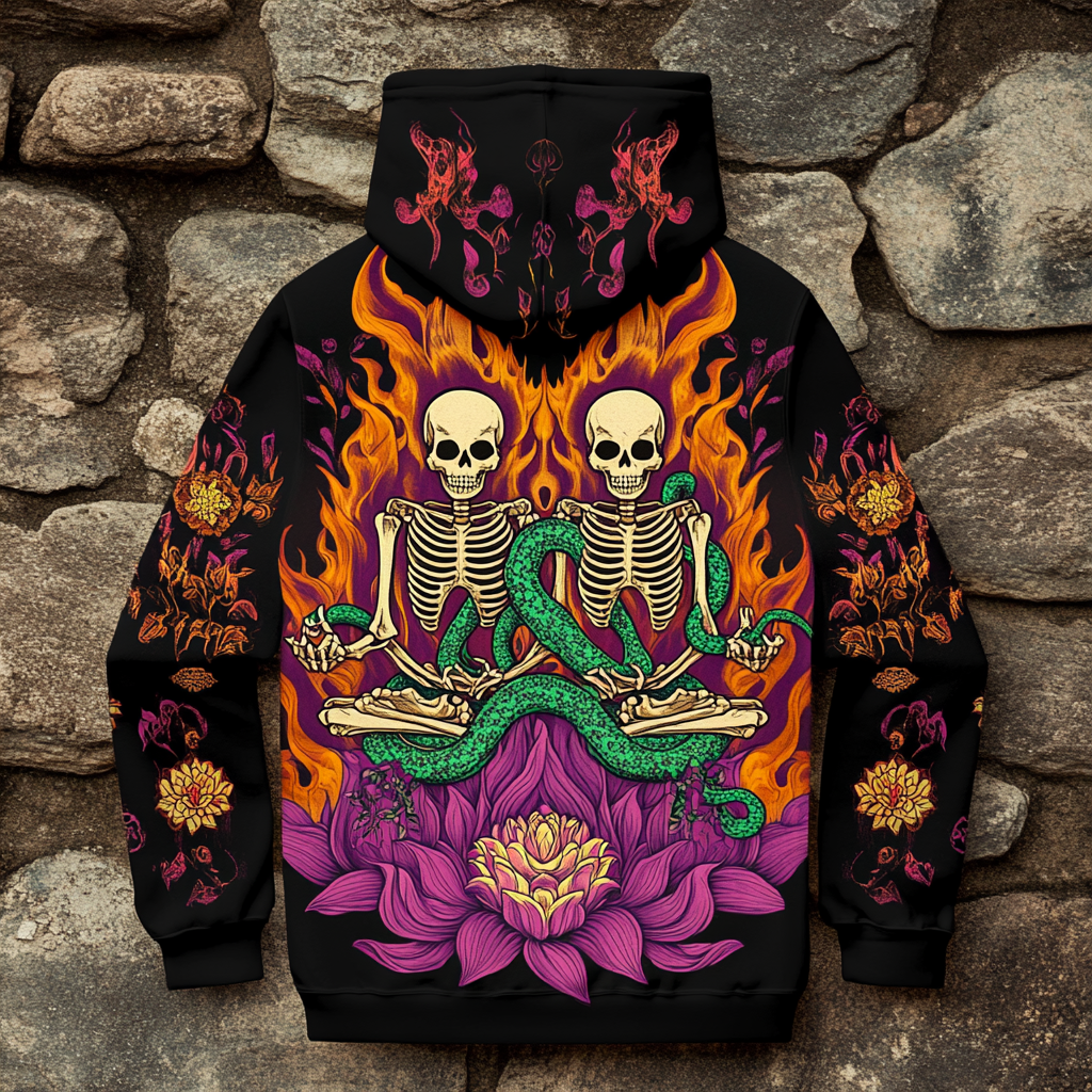 2025 Spring New Fashion Printed Sweatshirt Hoodie