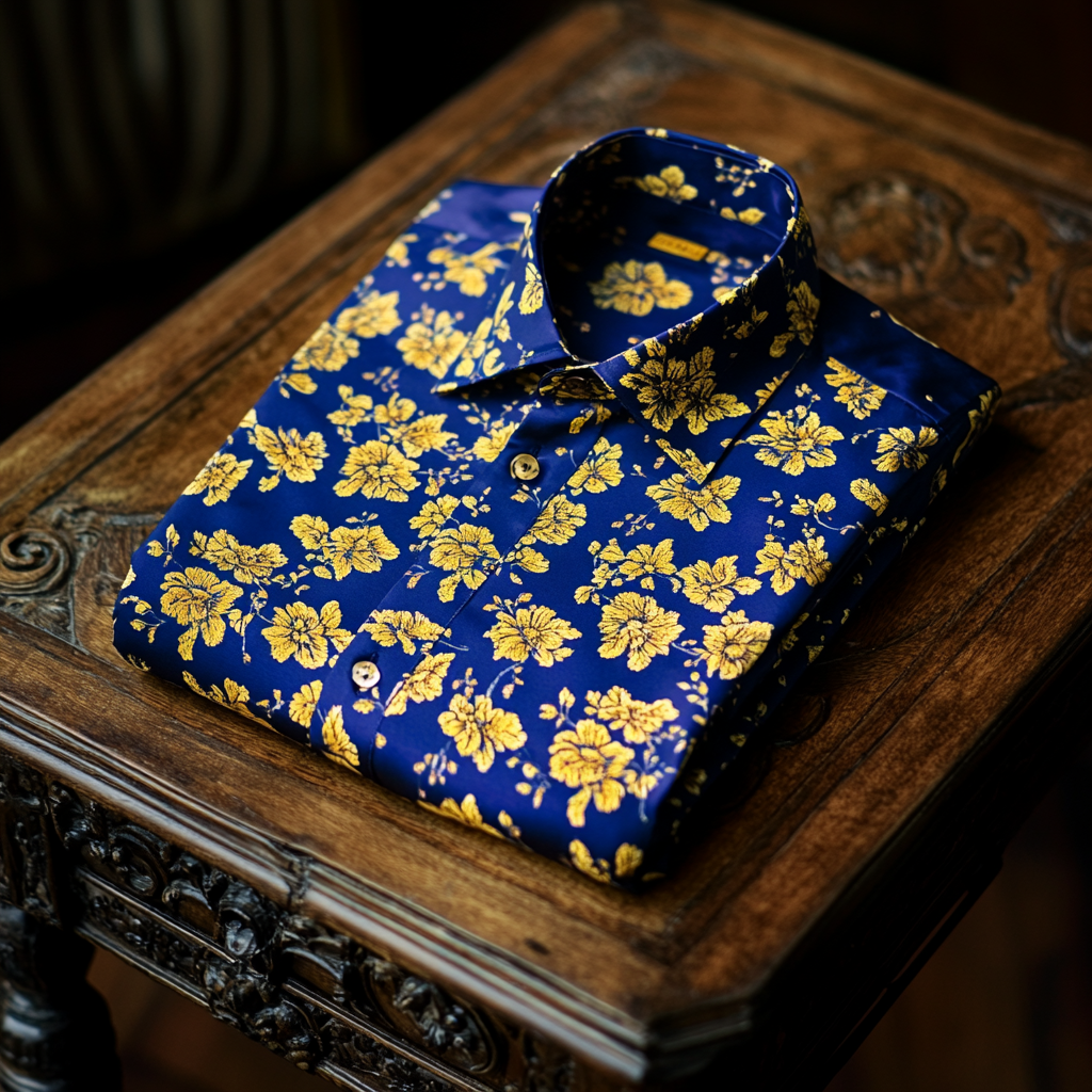 100%Cotton Unique Luxe Collection Effortless chic Shirt High Elasticity men's shirt