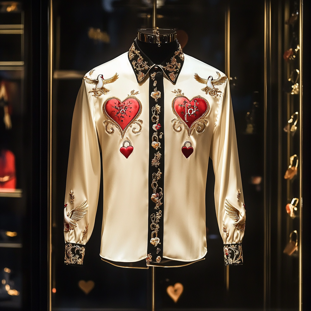 Men's Elegant Romantic Perfect Excellent Quality Shirts