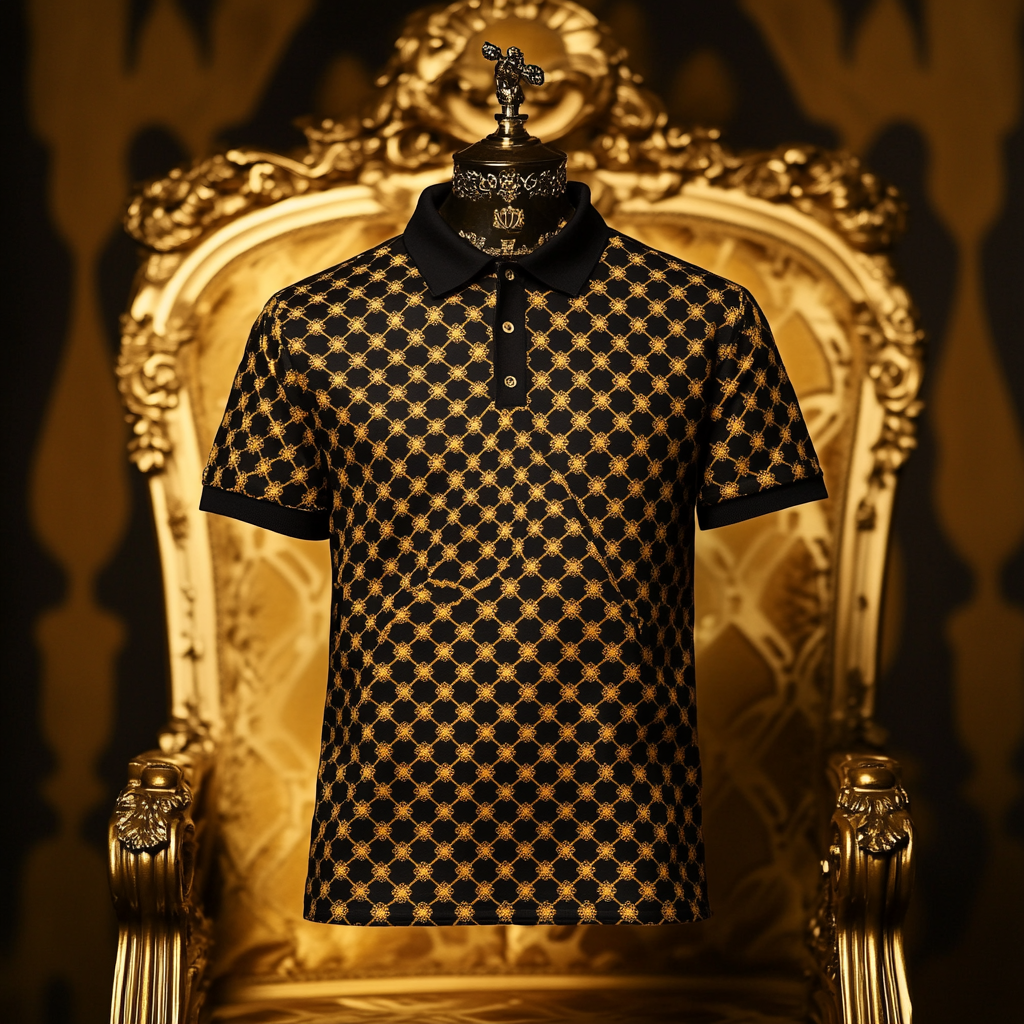 Business Casual Men's Fashion High-grade Exquisite Workmanship Polo Shirt