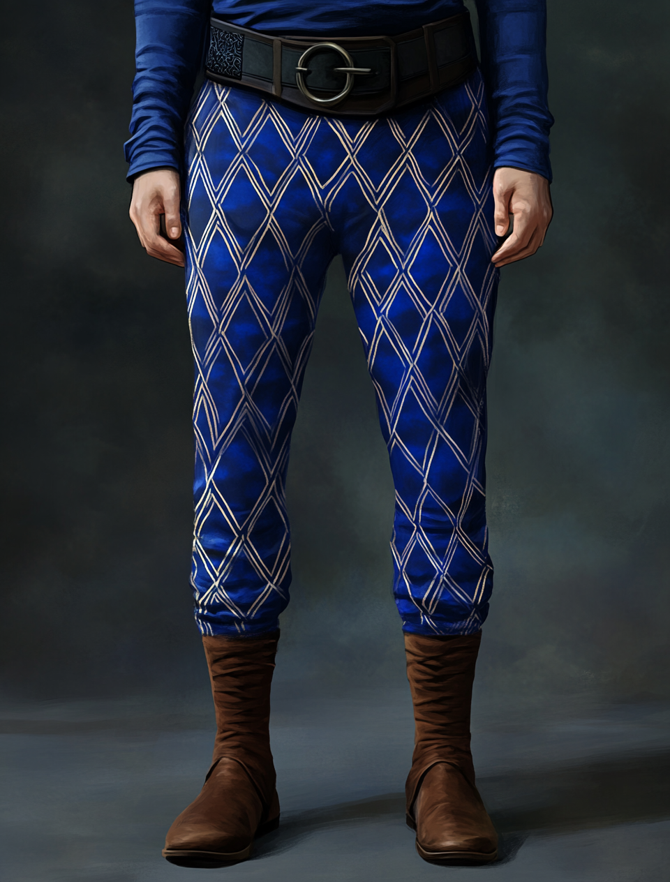 High elastic fabric luxury casual men's fashion trousers