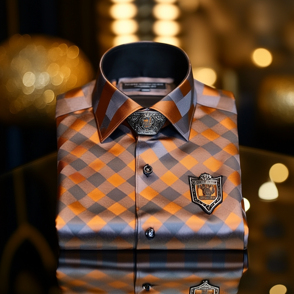 Men's Unique Luxe Collection Classic Casual Shirt