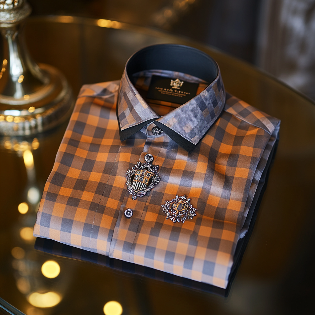 Men's Unique Luxe Collection Classic Casual Shirt