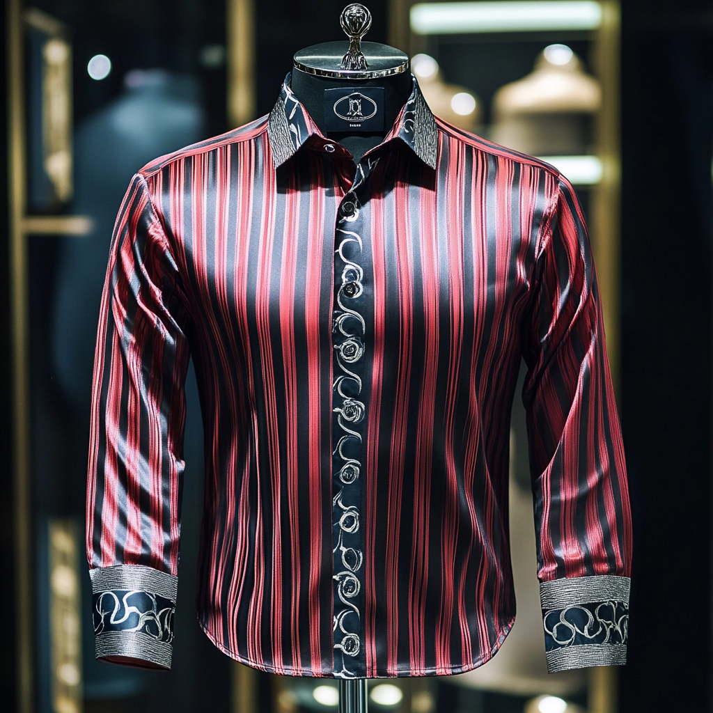 Best Men's Unique Luxe Collection Classic Casual Shirt