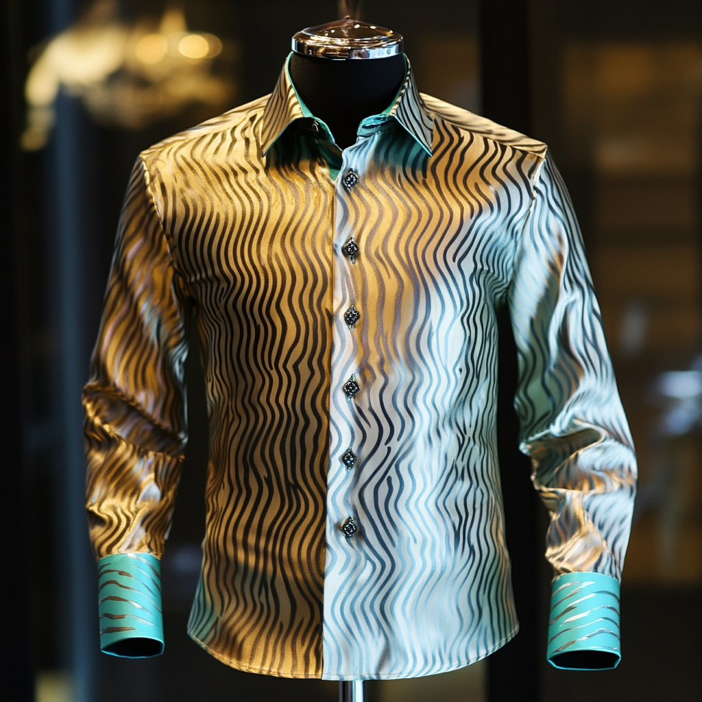 Best Men's Unique Luxe Collection Classic Casual Shirt