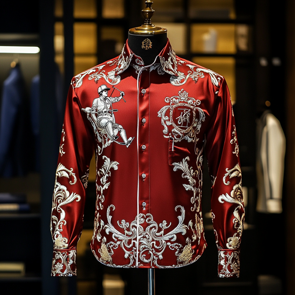 New Silk Luxury Business VIP Exclusive Designer unique Luxe Collection long Shirt High Elasticity