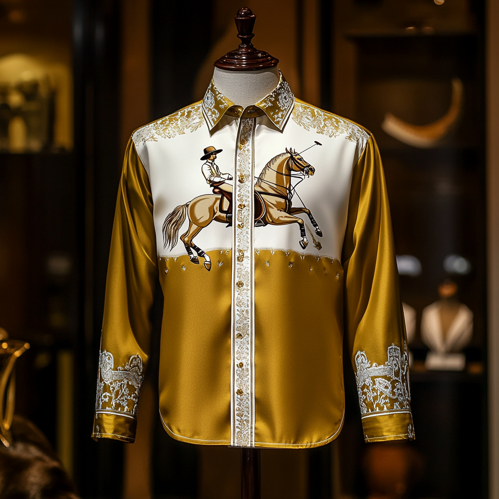 New Silk Luxury Business VIP Exclusive Designer unique Luxe Collection long Shirt High Elasticity