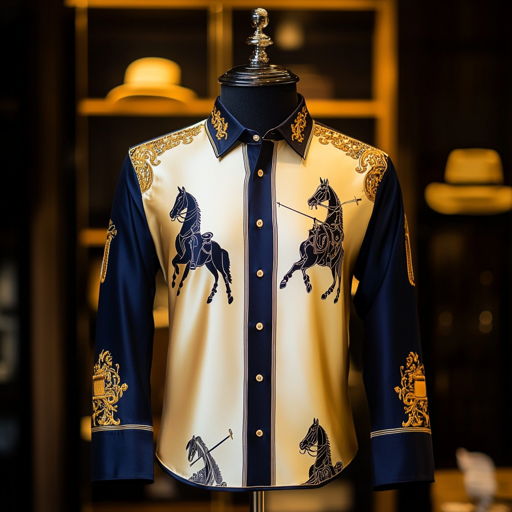 New Silk Luxury Business VIP Exclusive Designer unique Luxe Collection long Shirt High Elasticity