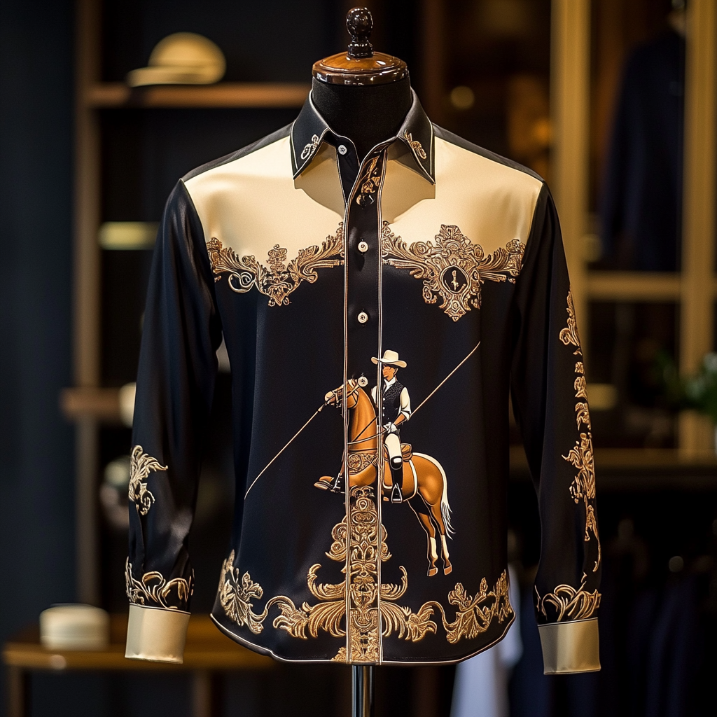 New Silk Luxury Business VIP Exclusive Designer unique Luxe Collection long Shirt High Elasticity