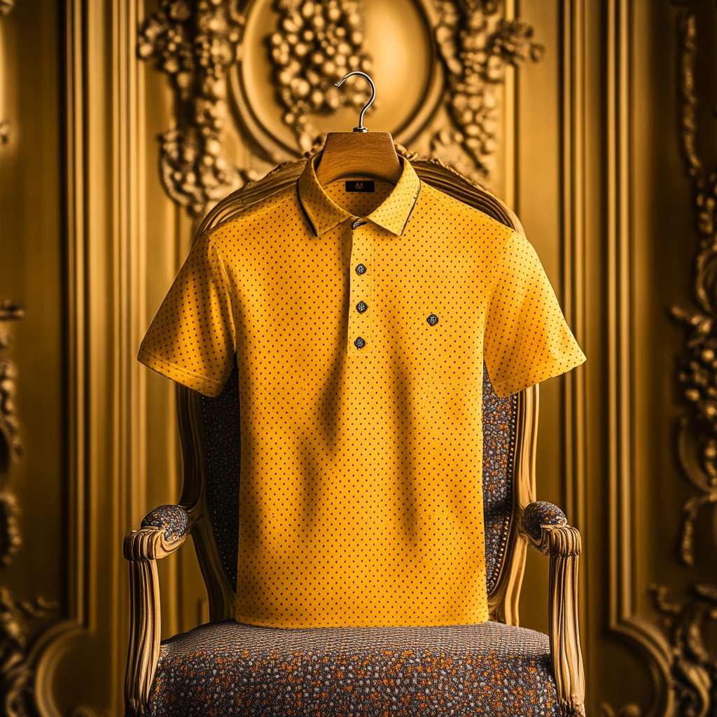 Business Casual Men's Fashion High-grade Exquisite Workmanship Polo Shirt