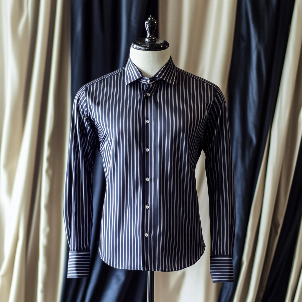 Silk Luxury Business cotton Exclusive Designer unique Luxe Collection long Shirt High Elasticity