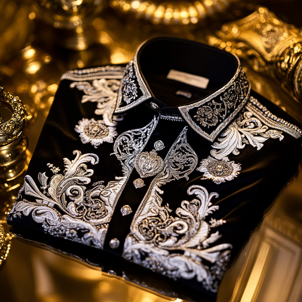 Men's Unique Luxe Collection Classic Casual Shirt