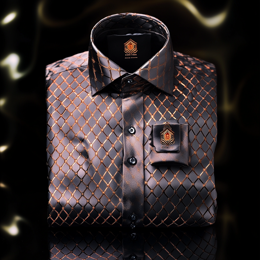Men's Unique Luxe Collection Classic Casual Shirt