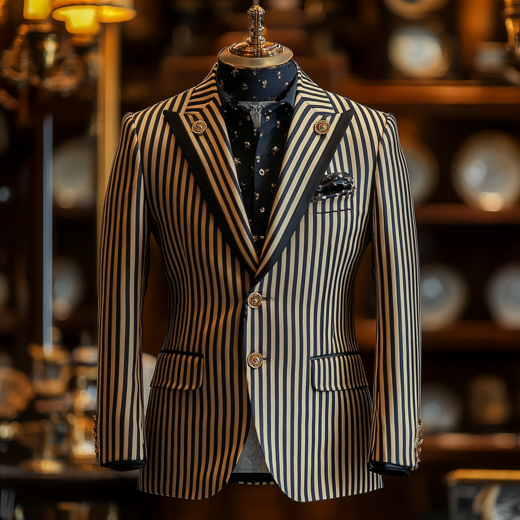 Unique embroidery business gentleman casual Men's Luxury Business Casual Fashion Blazer Suit Coat Jacket