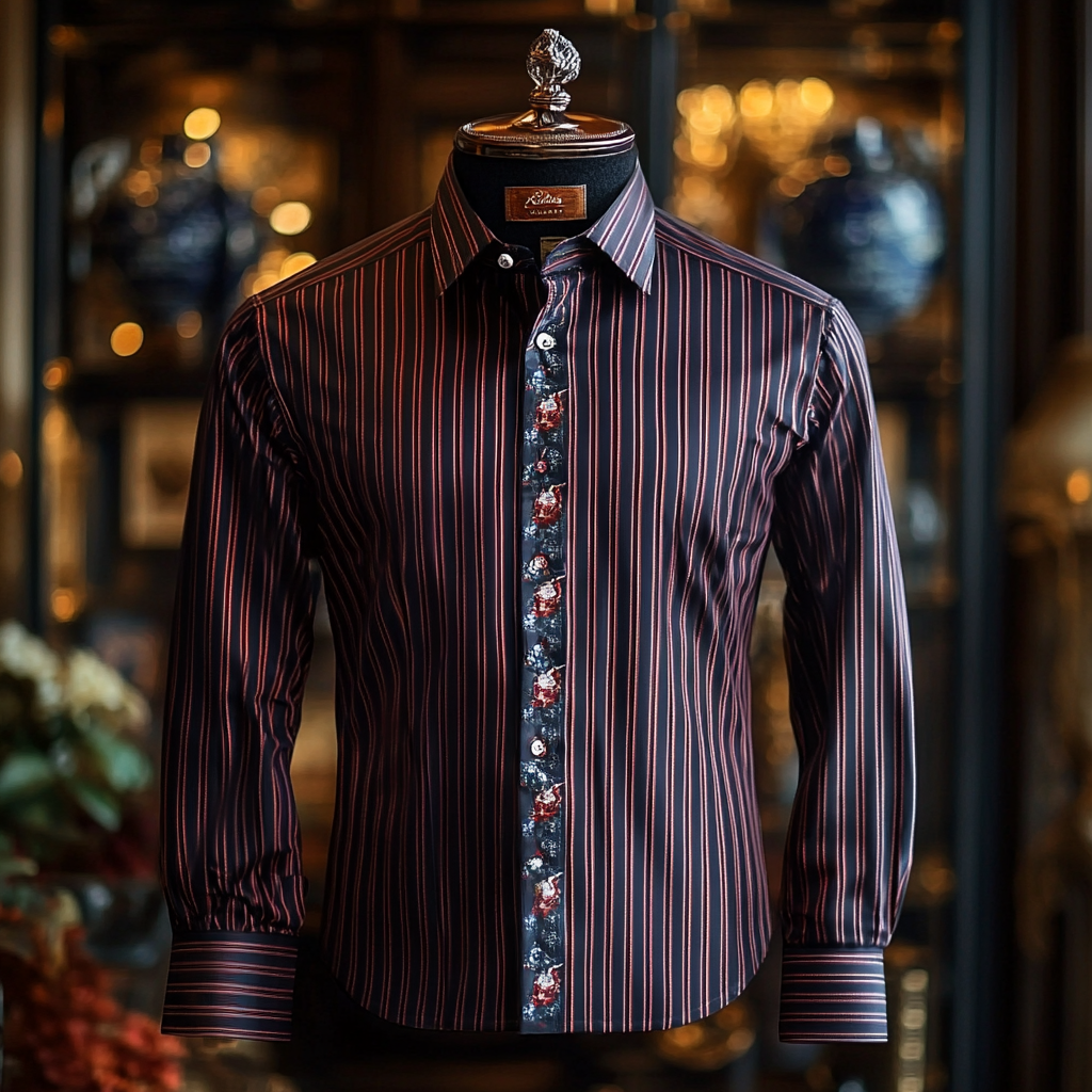 Men Silk Luxury Business VIP Exclusive Designer unique Luxe Collection long Shirt High Elasticity