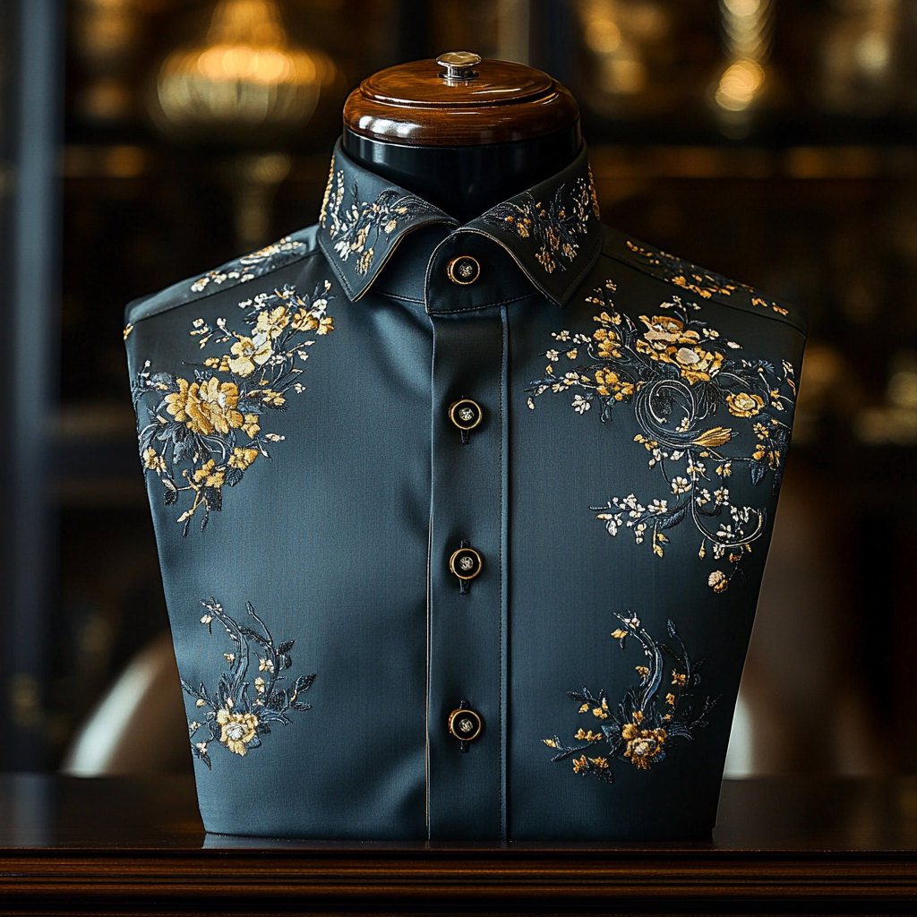 Men best unique Luxe Collection Effortless chic Shirt High Elasticity men's printed shirt