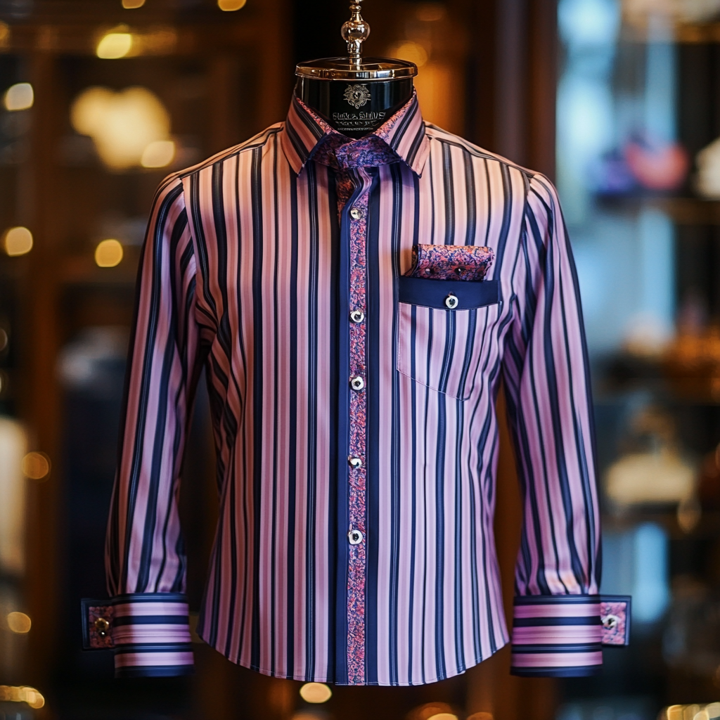 Men Silk Luxury Business VIP Exclusive Designer unique Luxe Collection long Shirt High Elasticity