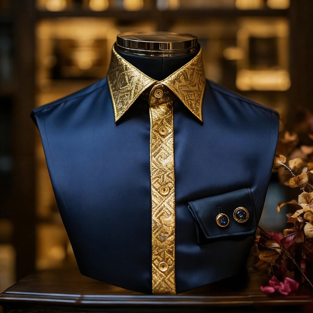 Men best unique Luxe Collection Effortless chic Shirt High Elasticity men's printed shirt