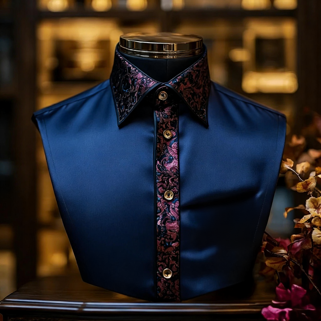 [Copy]Men best unique Luxe Collection Effortless chic Shirt High Elasticity men's printed shirt