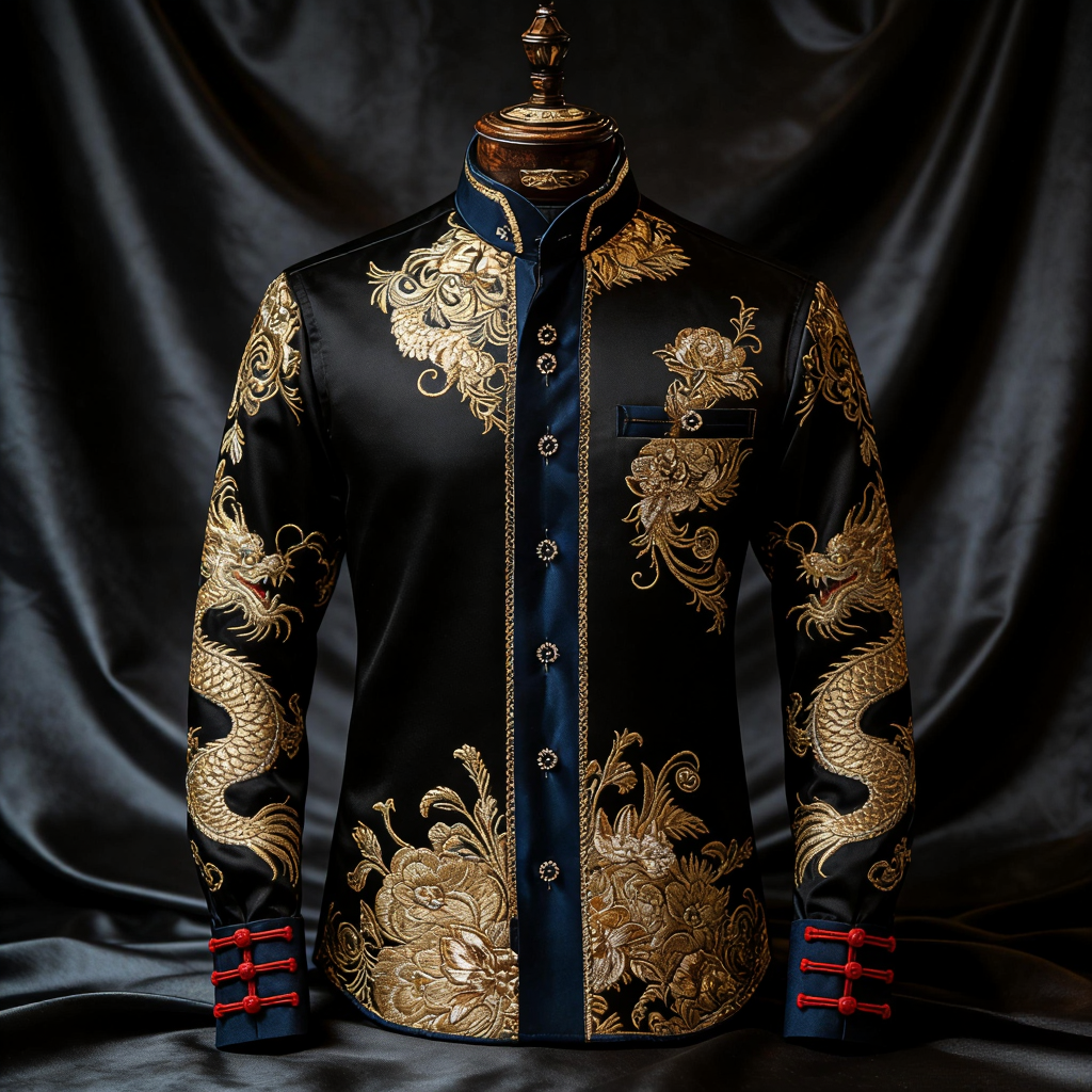 New Luxury Business VIP Exclusive Designer unique Luxe Collection long Shirt High Elasticity