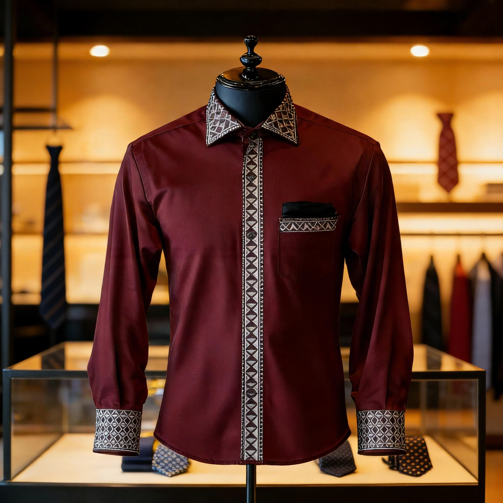 Men best unique Luxe Collection Effortless chic Shirt High Elasticity men's printed shirt