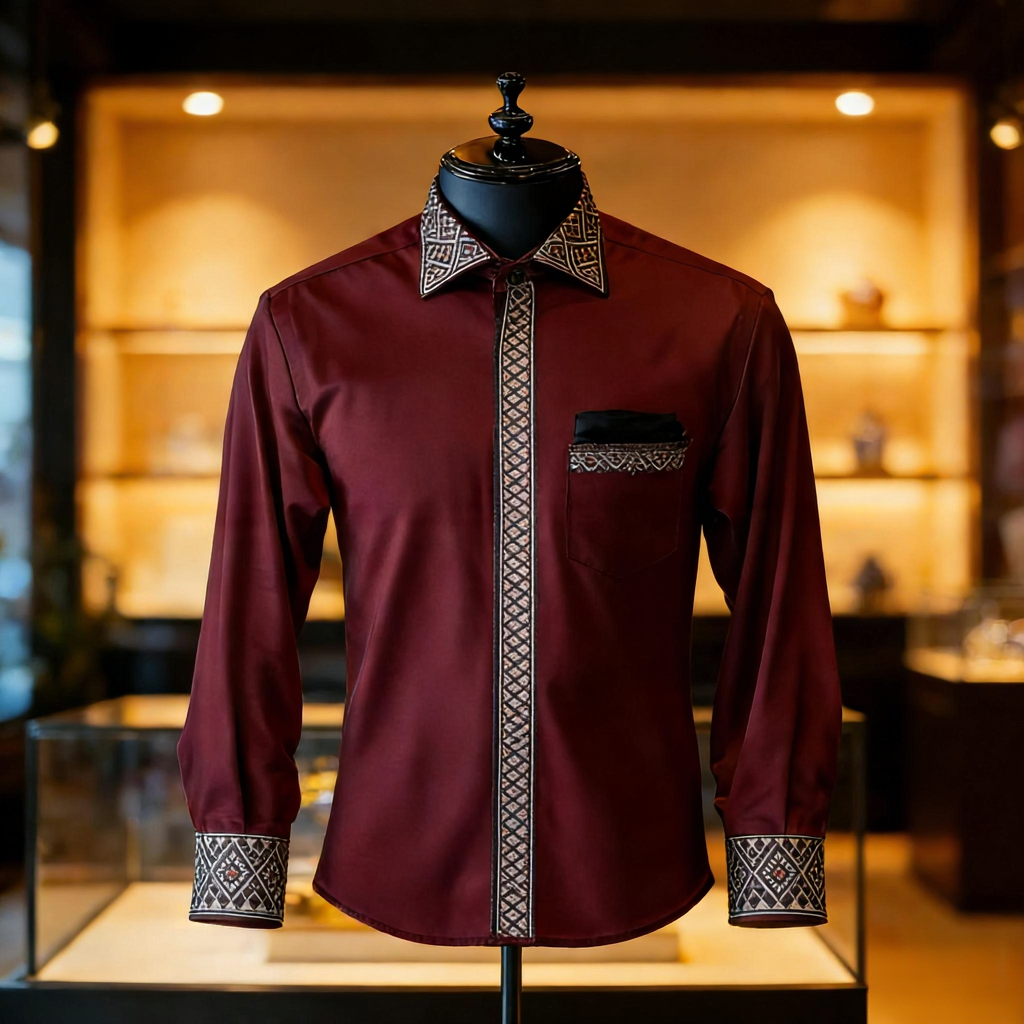 Men best unique Luxe Collection Effortless chic Shirt High Elasticity men's printed shirt